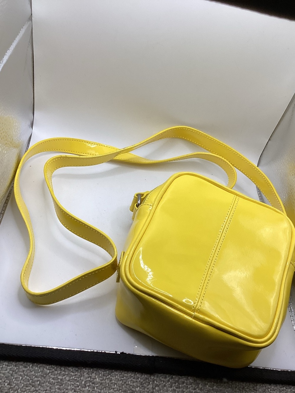 Baekgaard Banana Yellow Urban Hipster Crossbody Bag